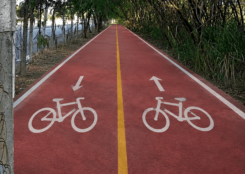 Ciclofaixa da Eduardo Sabino de Oliveira