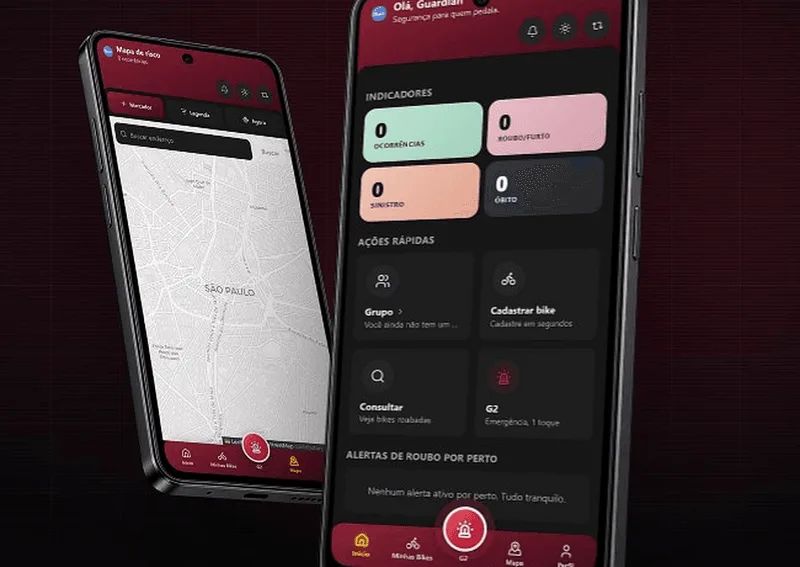 App GBike, parceria com o IMPS