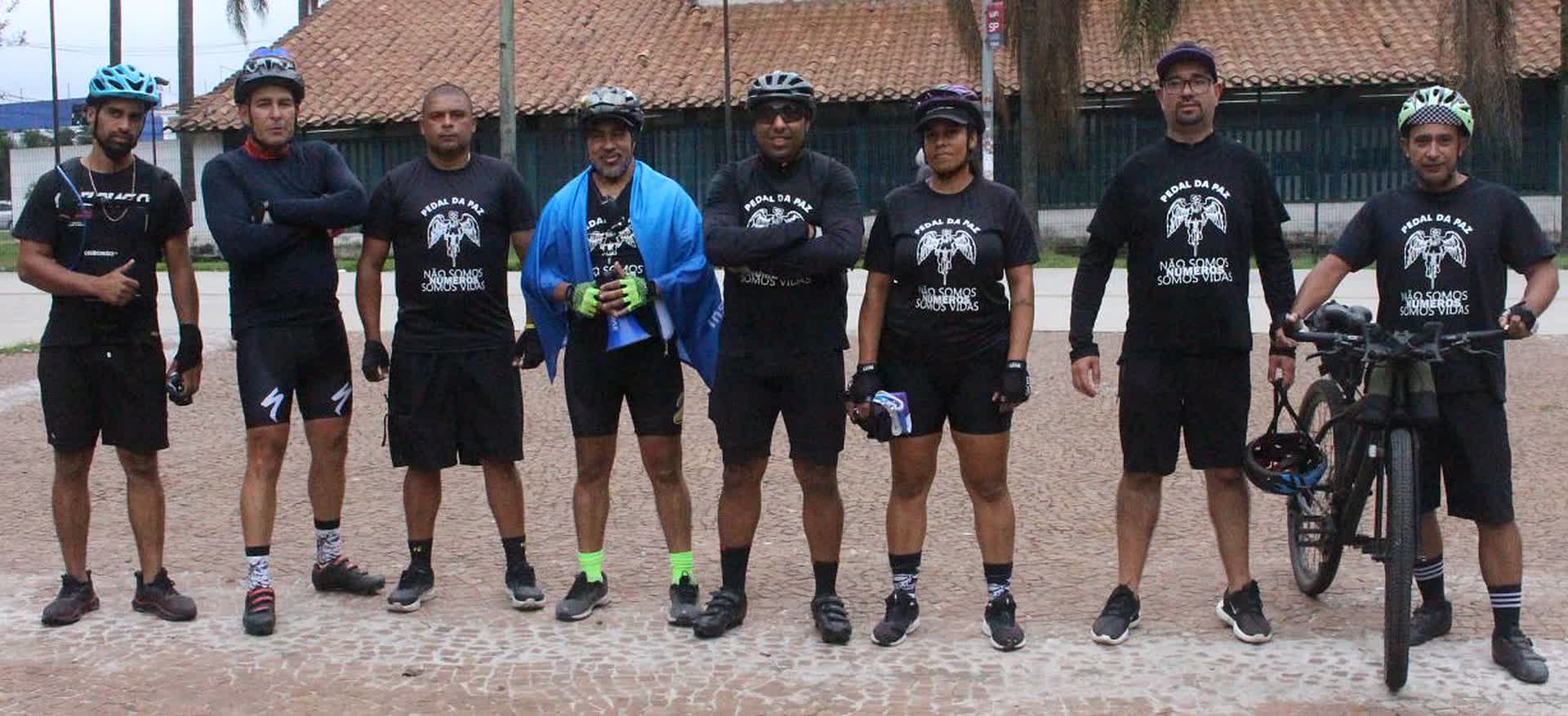 Ciclistas do IMPS em ação